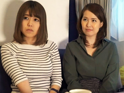 「もうイッてるからぁ！」ビッチ親子をナンパ→二人揃ってデカマラで乱れまくりｗ
